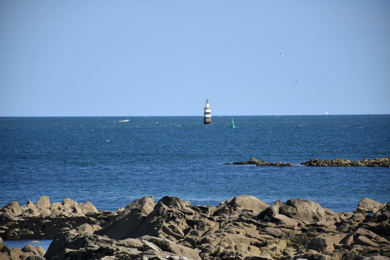 Coeur De Larmor, T4 Plein Centre, Vue Mer Buitenkant foto